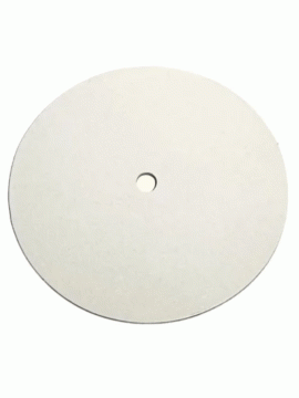 Tacna tanka bela 16cm sa rupom